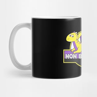 Non Binosaurus Pride Dinosaur Mug